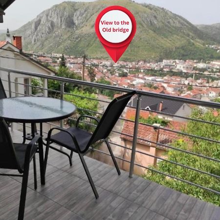 View Of The City - Studio Apartment Mostar Exteriör bild