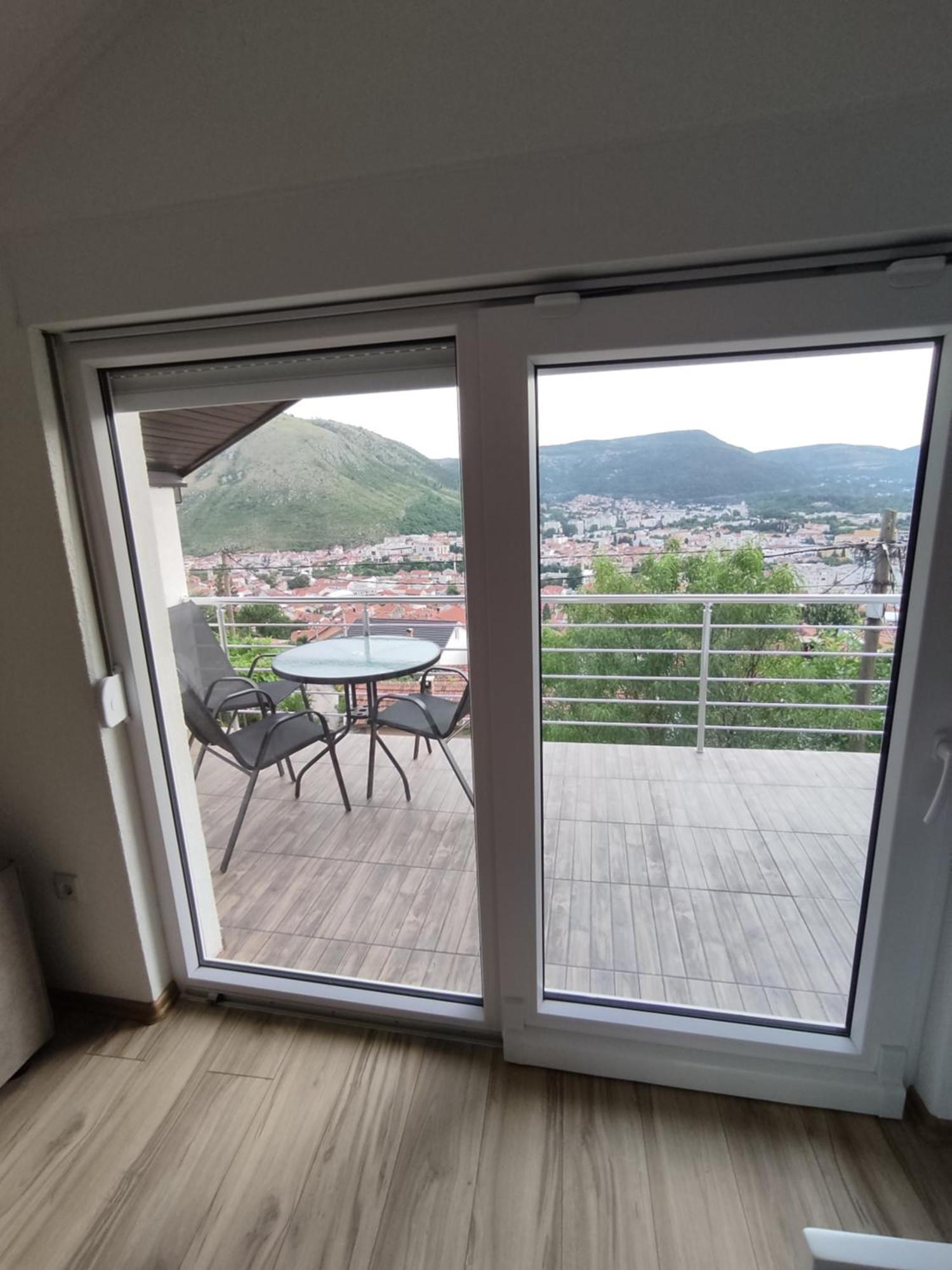 View Of The City - Studio Apartment Mostar Exteriör bild